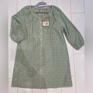 Fatherly Eyelet Dress NWT